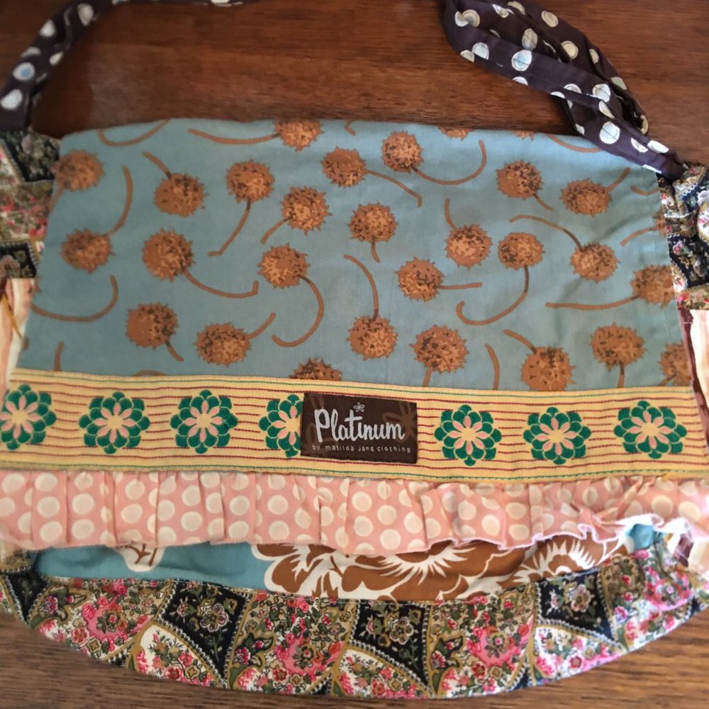 Guc Matilda Jane Platinum Messenger Bag Gem